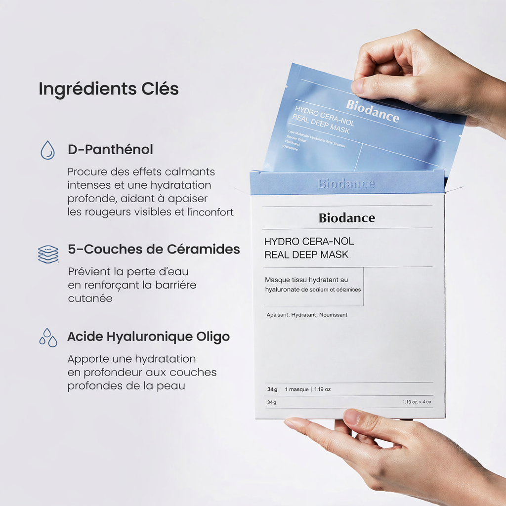 Masque Hydro Cera-nol Coréen