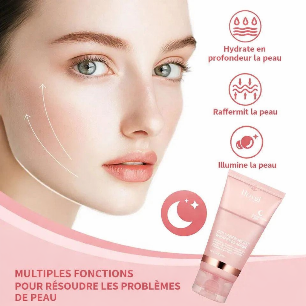 Masque de nuit au collagène